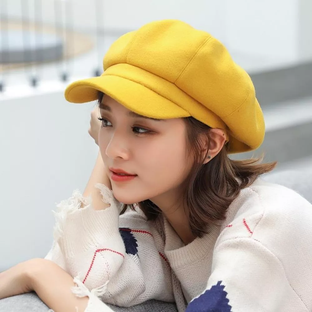 Solid Color Classic Beret, image 3
