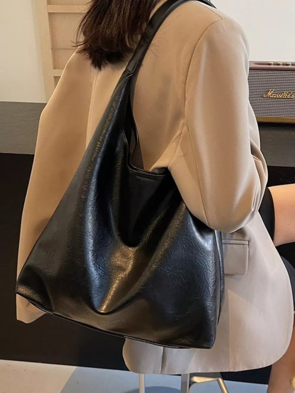 PU Leather Tote Bag, image 2