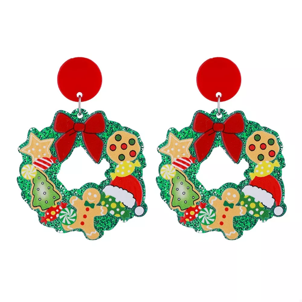 Christmas Dangle Earrings, image 4