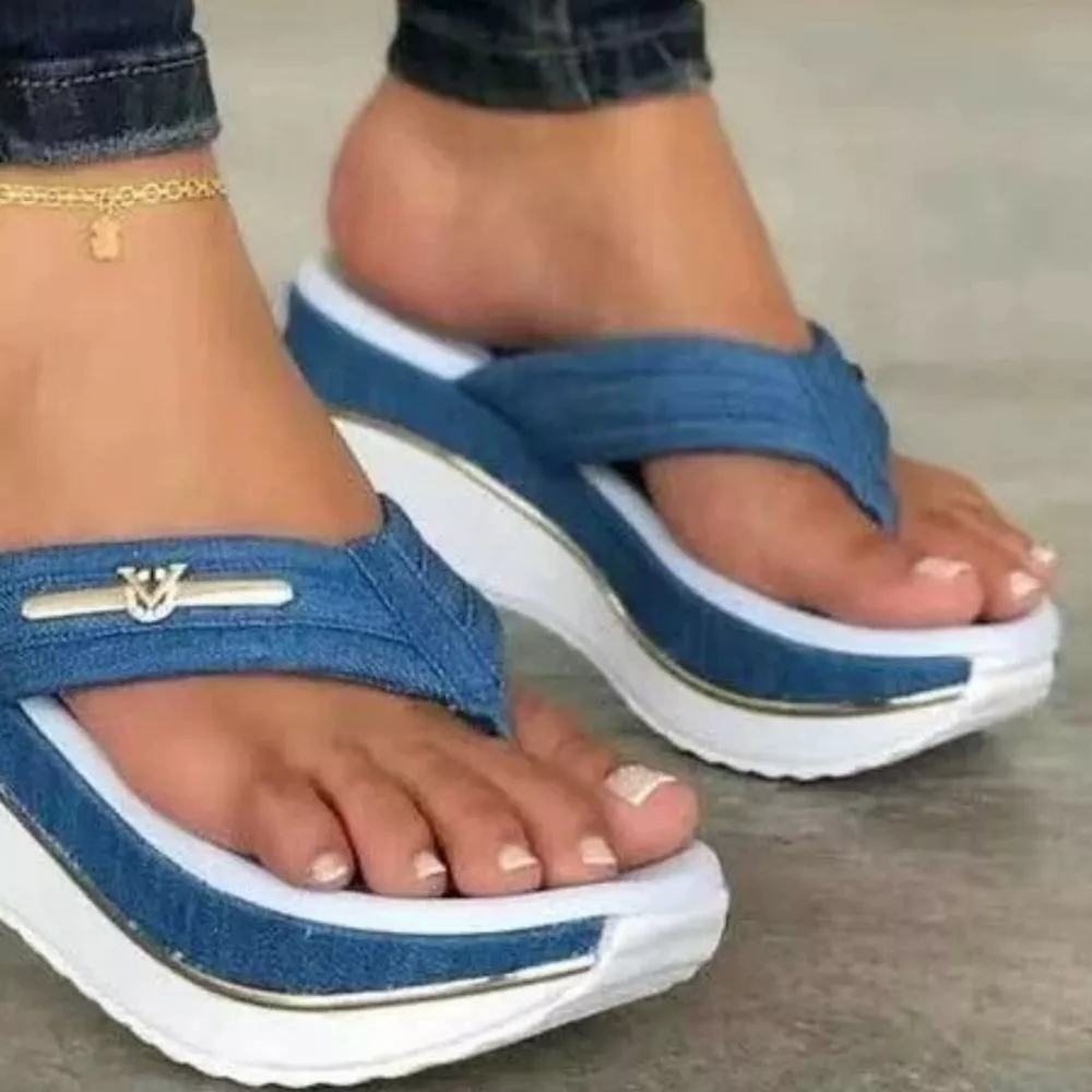 Toe Post Platform Sandals, image 5