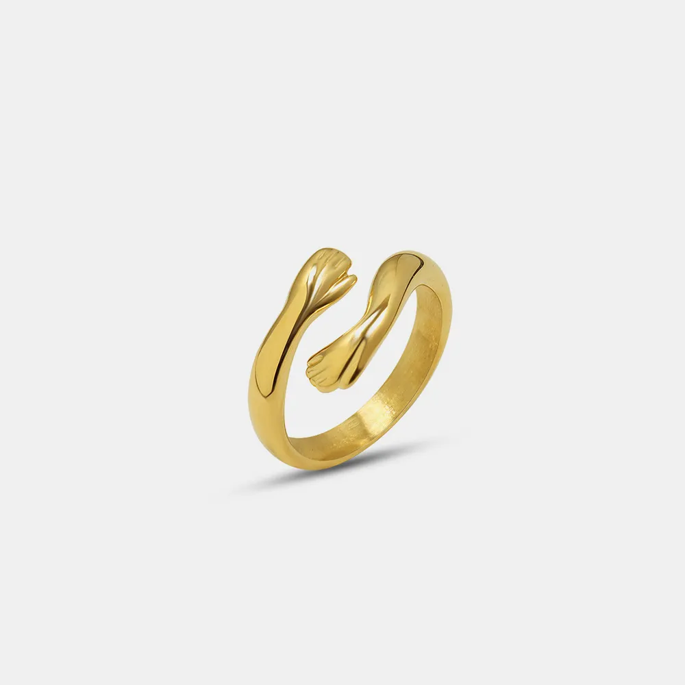 Titanium Steel Hug Bypass Ring, image 4