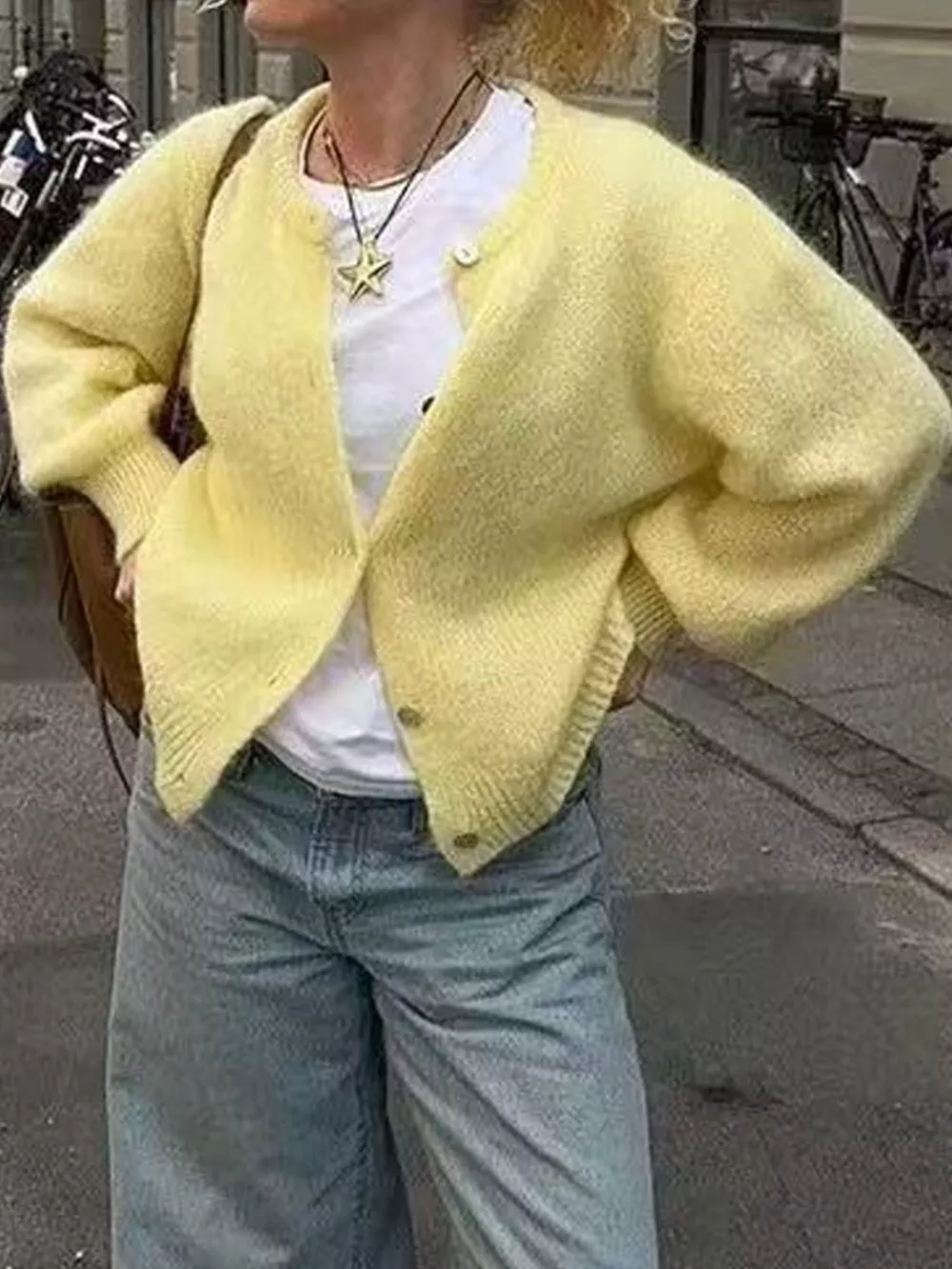 Button Up Long Sleeve Cardigan, image 6
