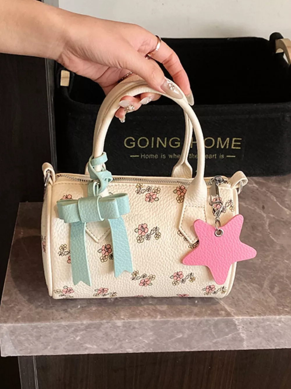 Floral Print Crossbody Bag, image 4