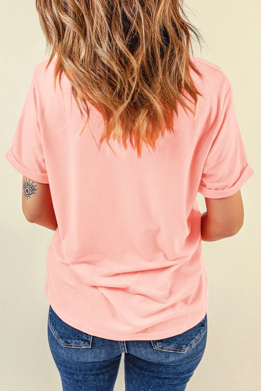 Boots Graphic Round Neck Short Sleeve T-Shirt, image 2