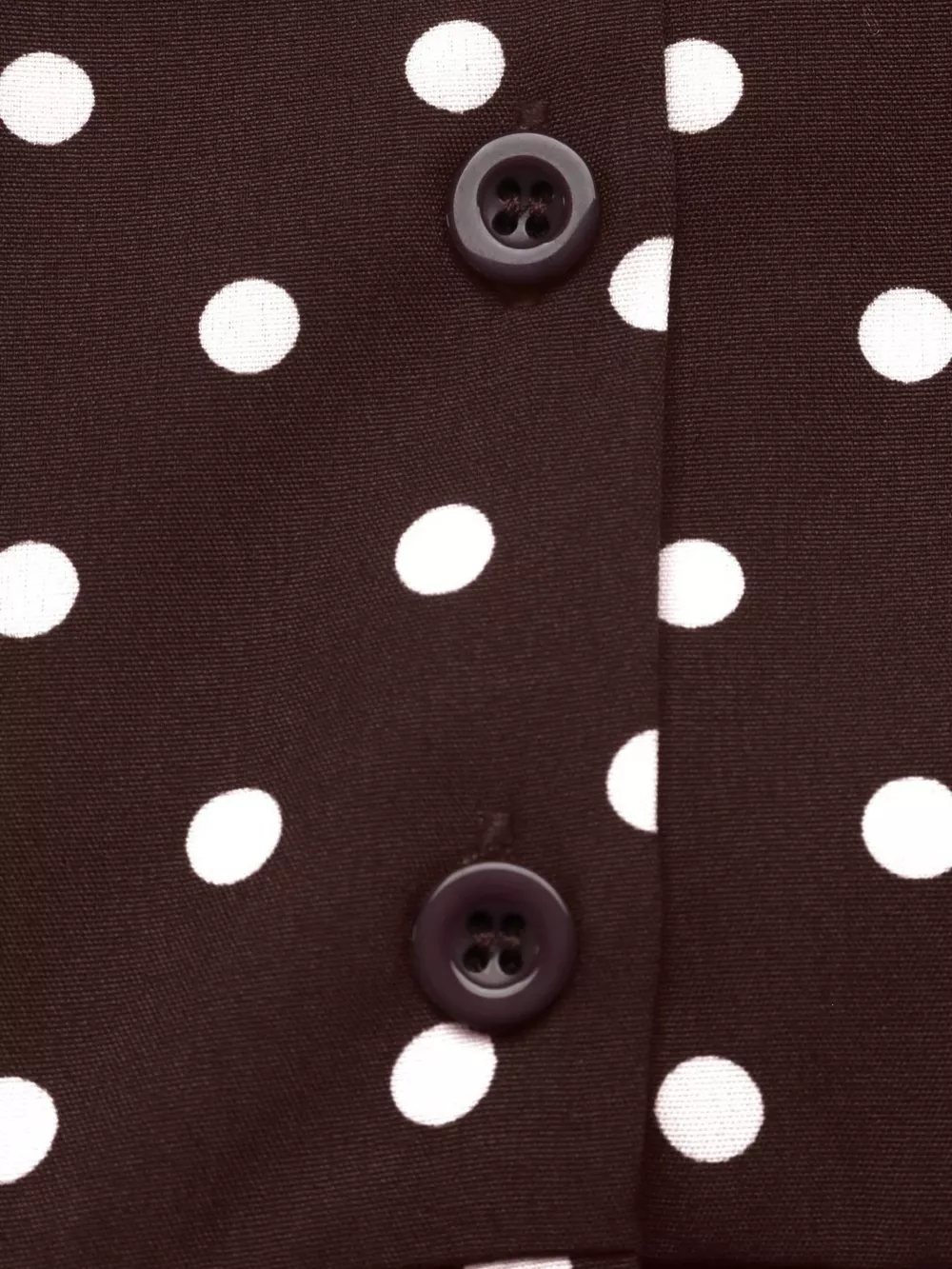 Polka Dot Long Sleeve Shirt Dress, image 10