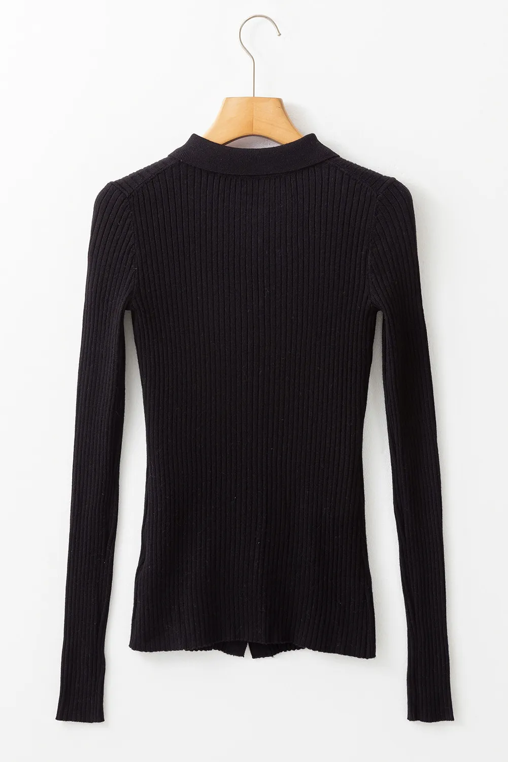 Button Up Collared Neck Cardigan, image 3