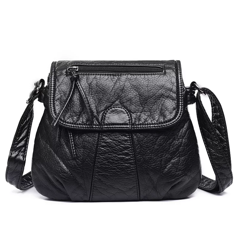 Leather Adjustable Strap Crossbody Bag, image 2