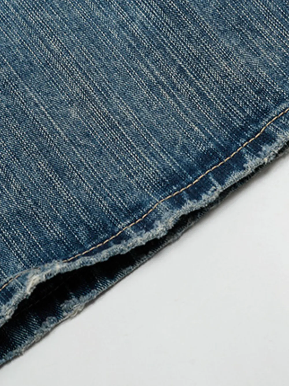 Men's Studded Washed Wide-Leg Jeans, image 5