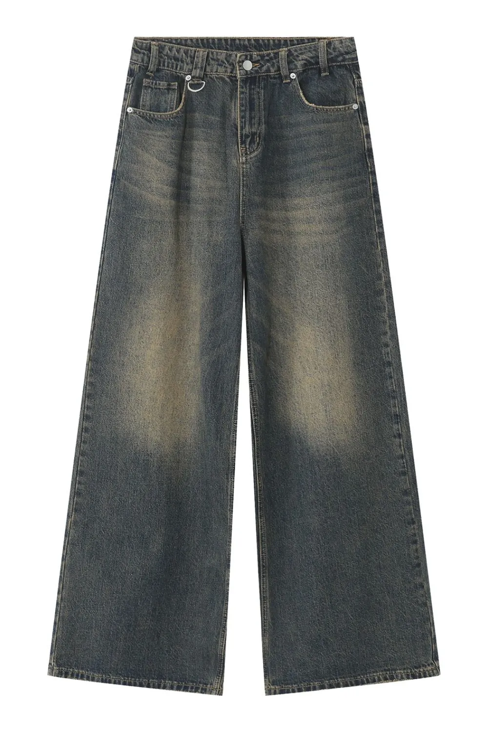 Wide Leg Jeans with Pockets, image 7