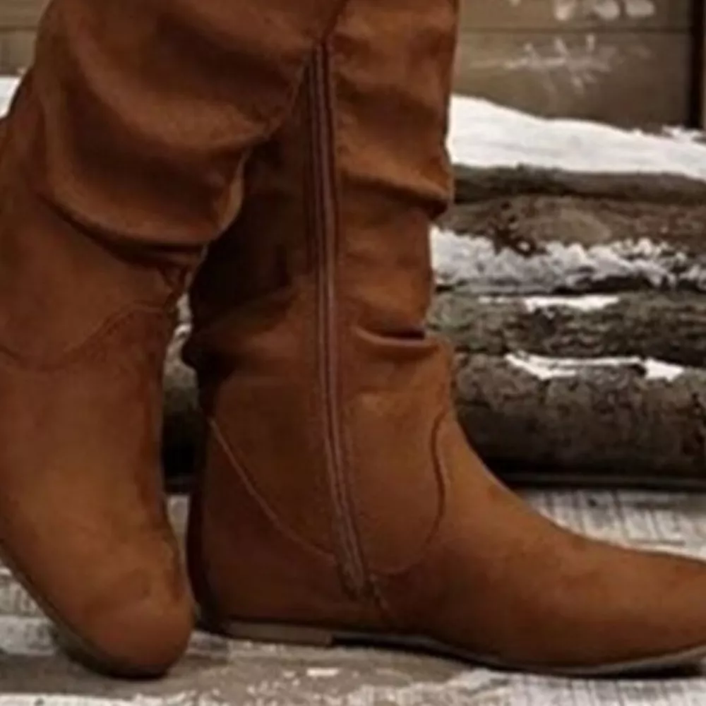 Size Zip Slouchy Boots, image 5