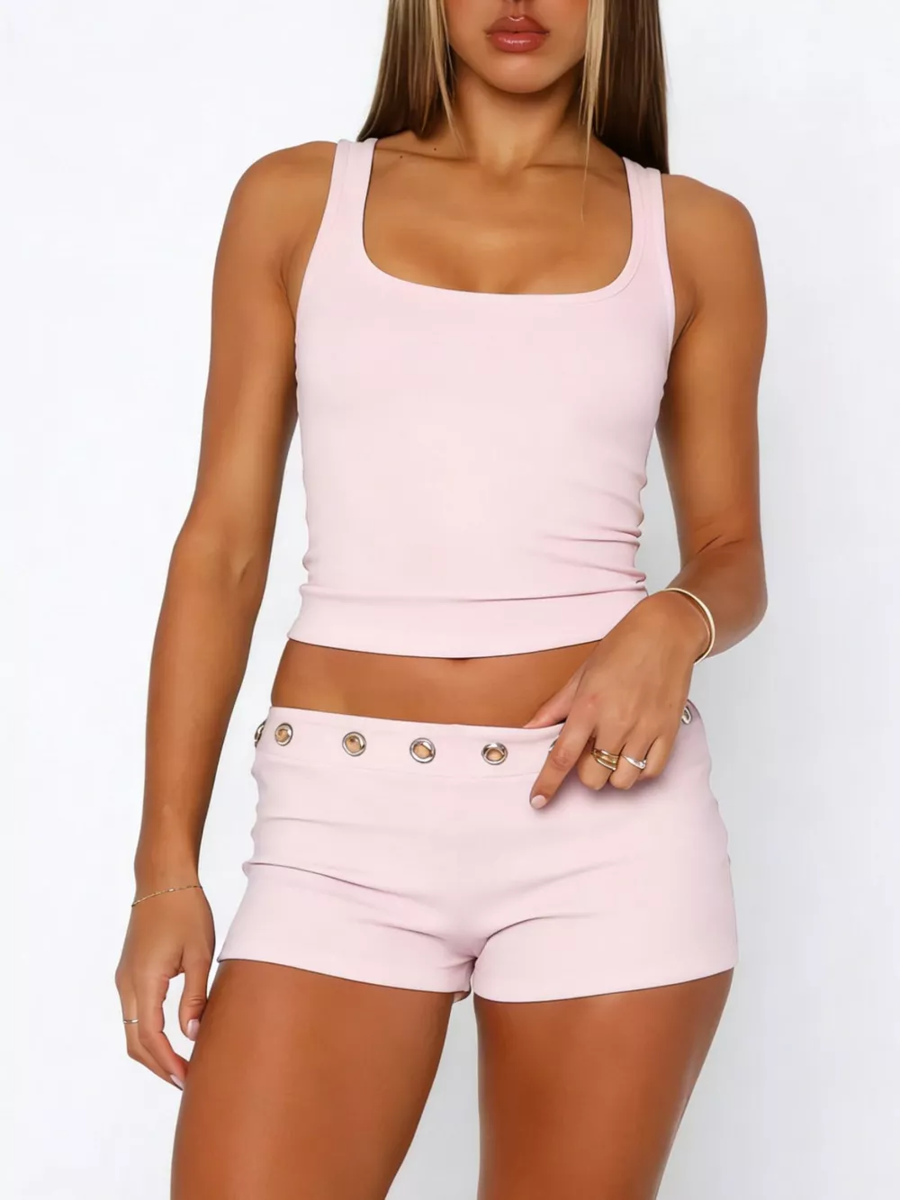 Wide Strap Tank and Shorts Set, image 13
