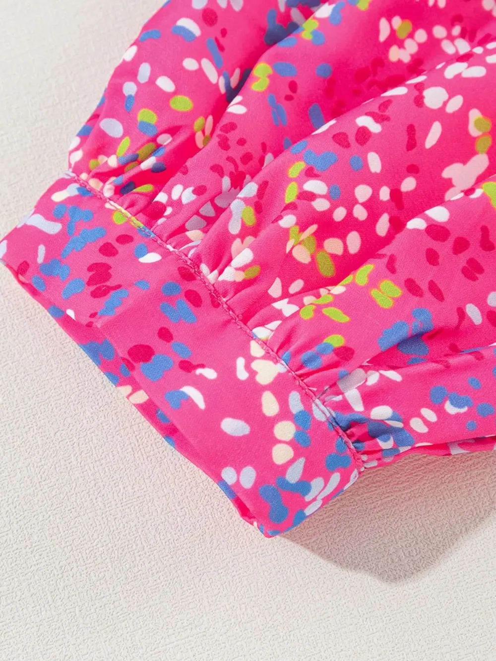 Printed Long Sleeve Blouse, image 2