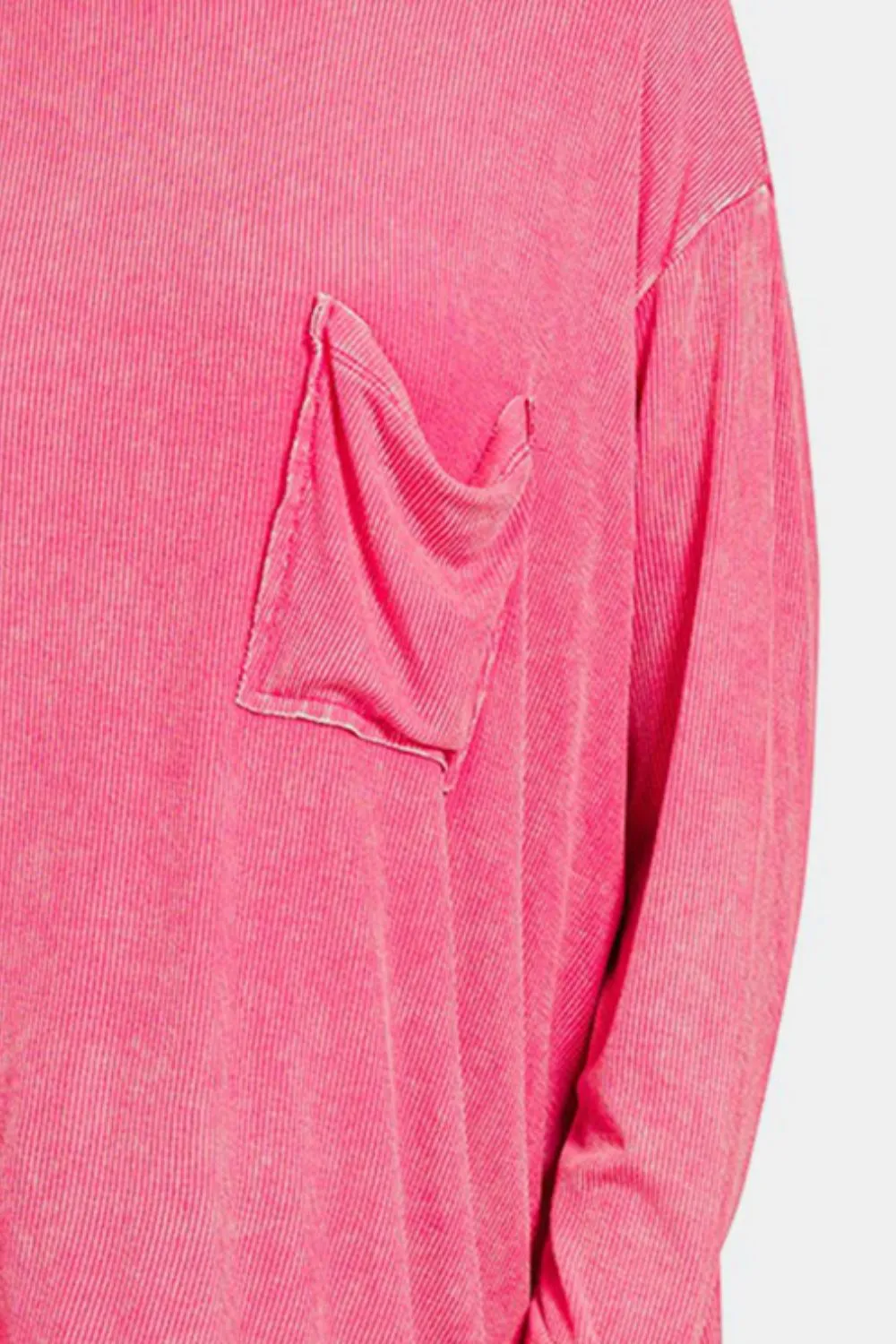 Round Neck Long Sleeve T-Shirt, image 3