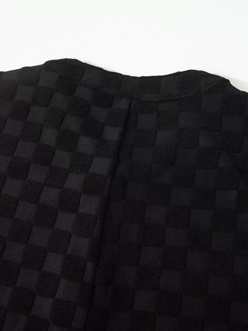 Checkered Sleeveless Wide Leg Jumpsuit, image 6