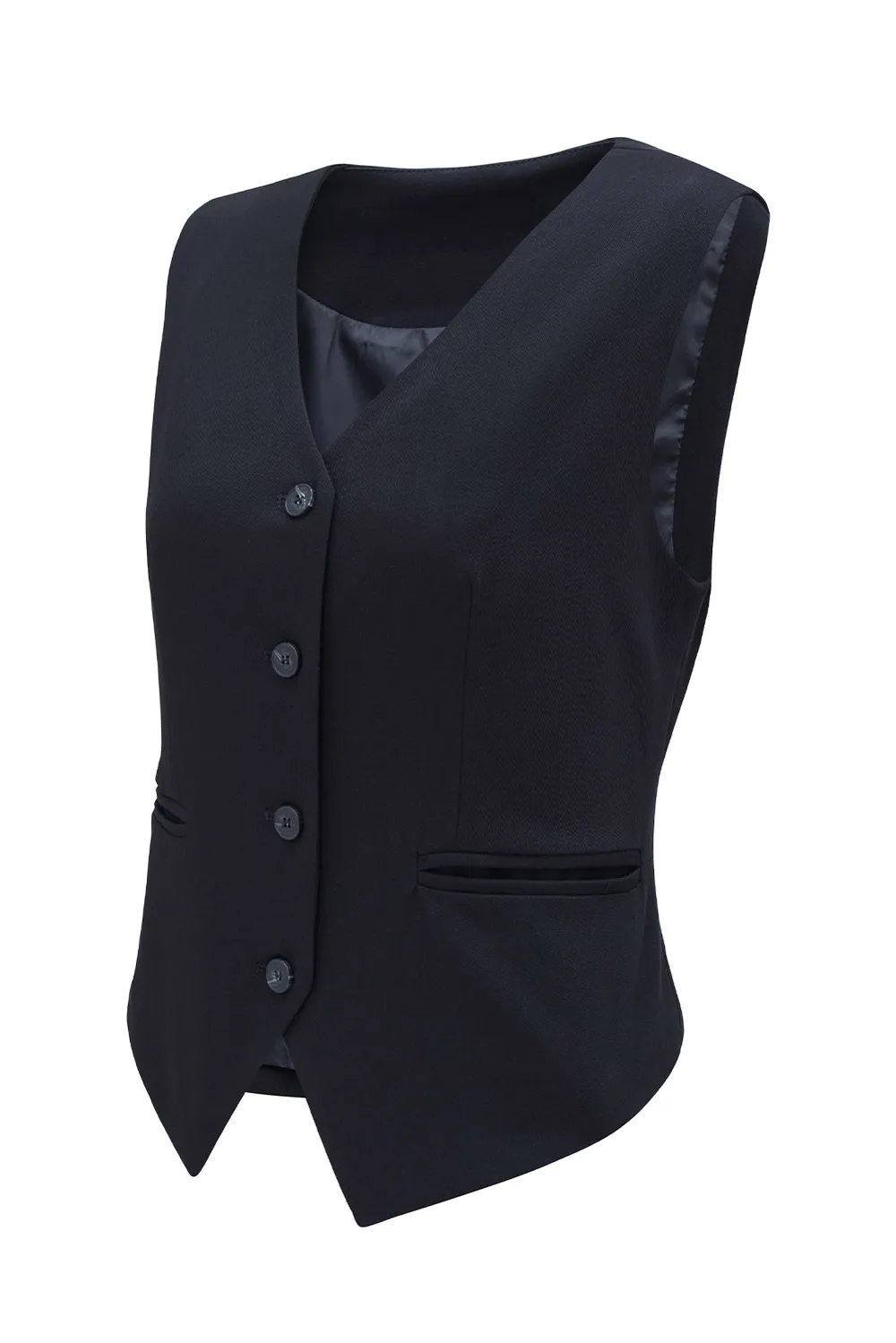 Pocketed Button Up Vest, image 7