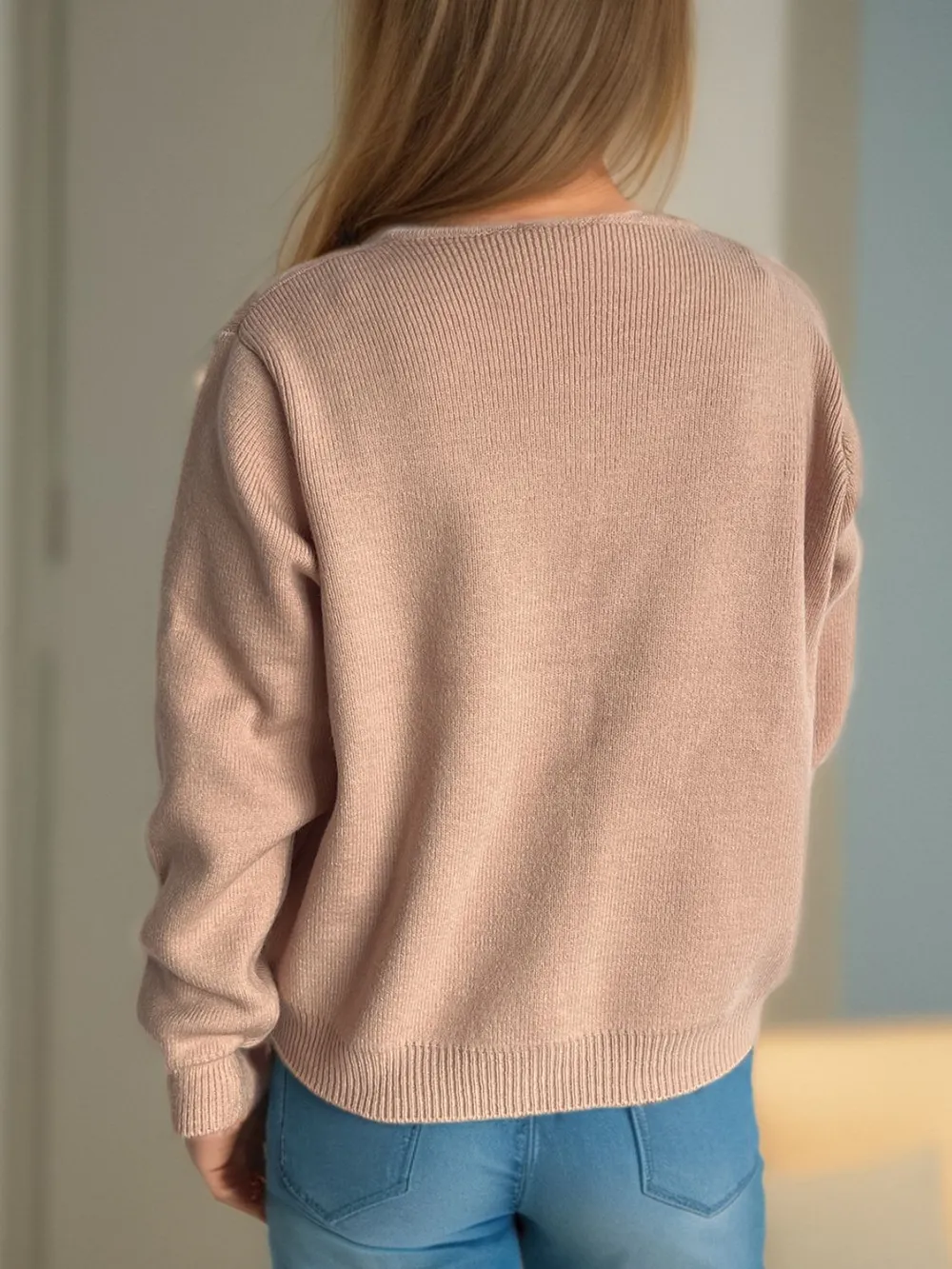 Button Down Long Sleeve Cardigan with Pockets, image 14