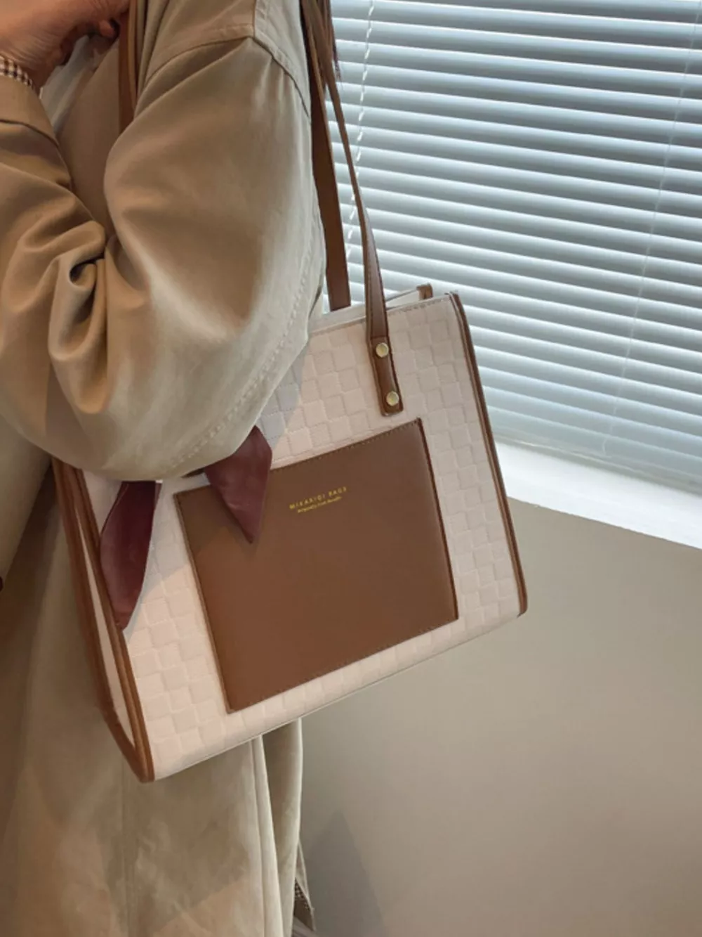 Color Block Shoulder Bag, image 6