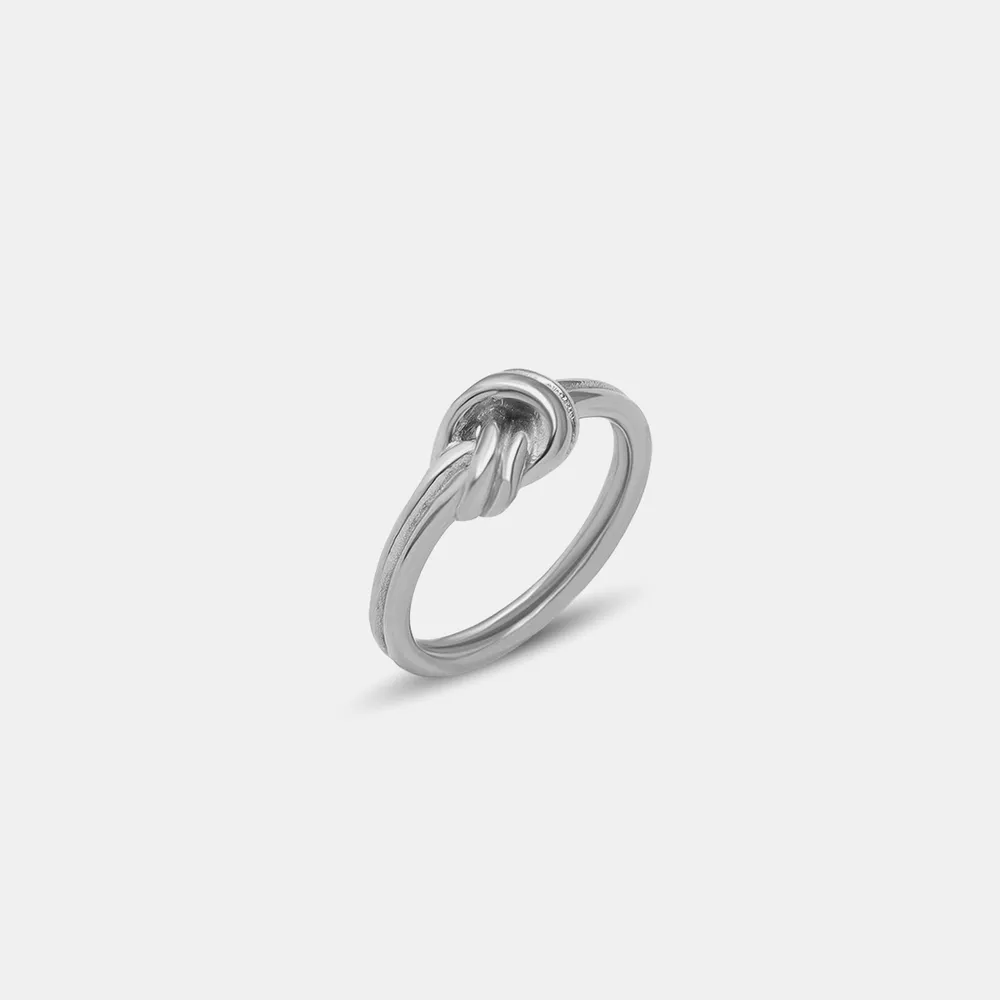 Titanium Steel Knot Ring, image 4