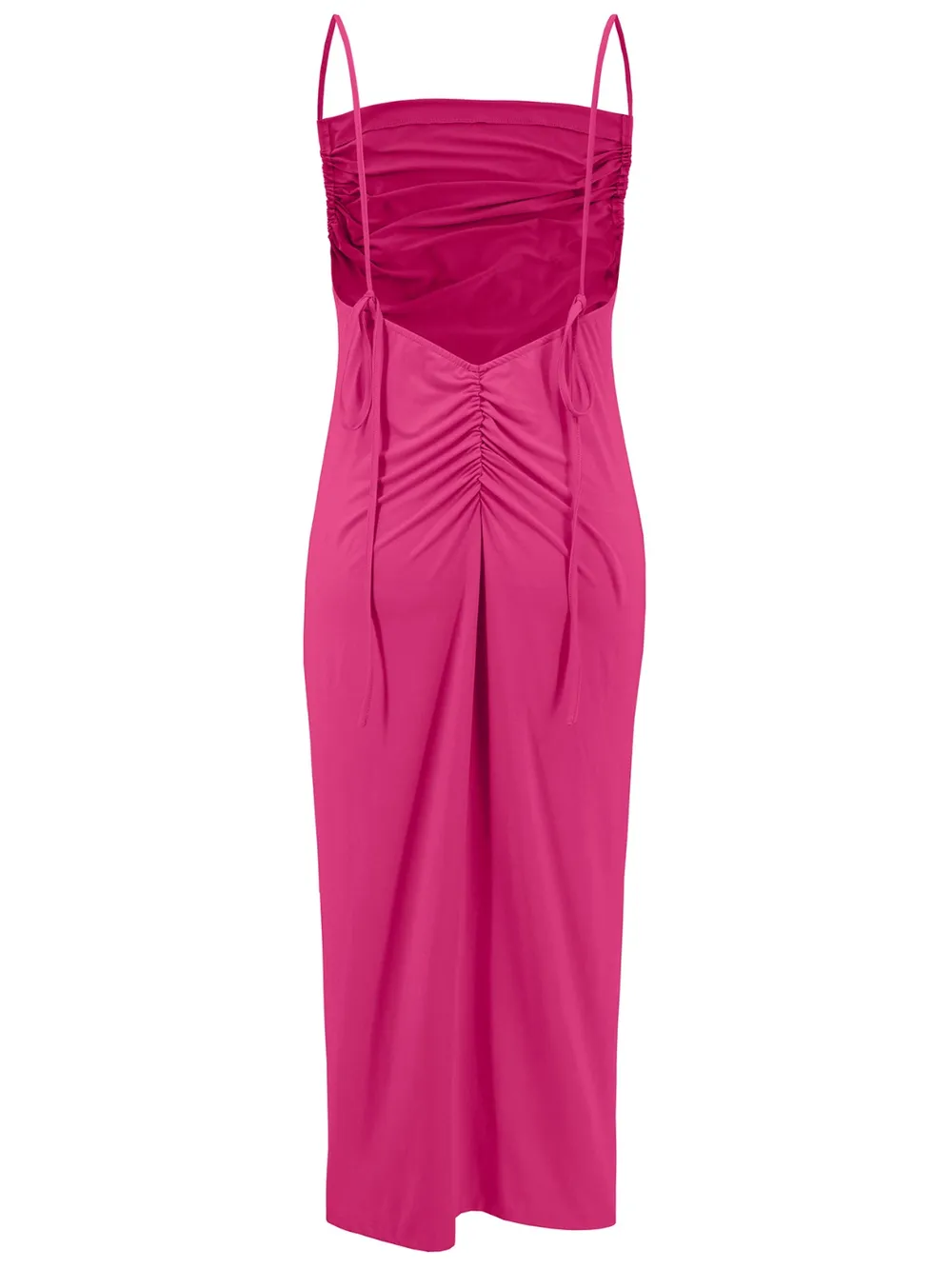 Backless Cowl Neck Sleeveless Cami Dress, image 22