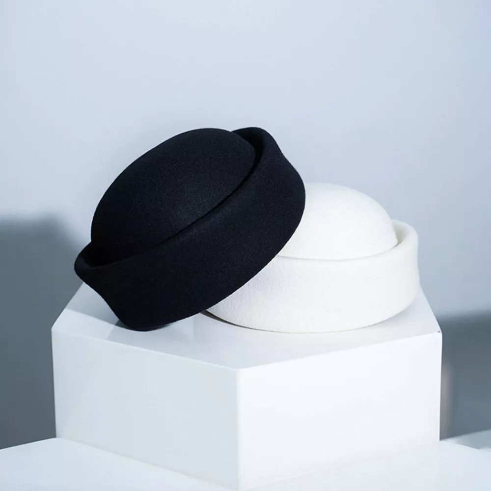 Wool Pillbox Hat, image 2