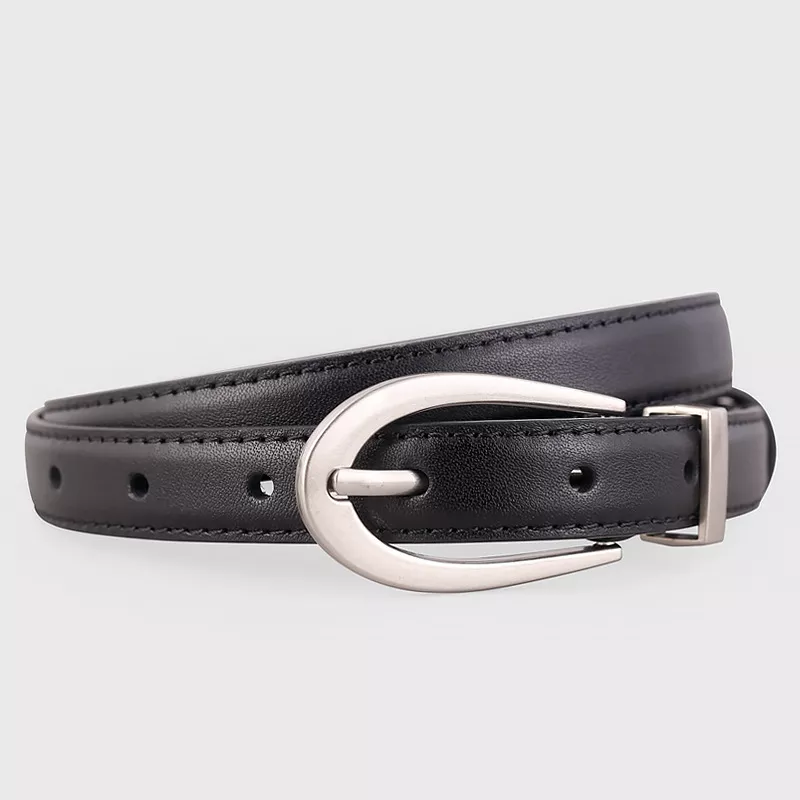 Leather Skinny Belt, image 2