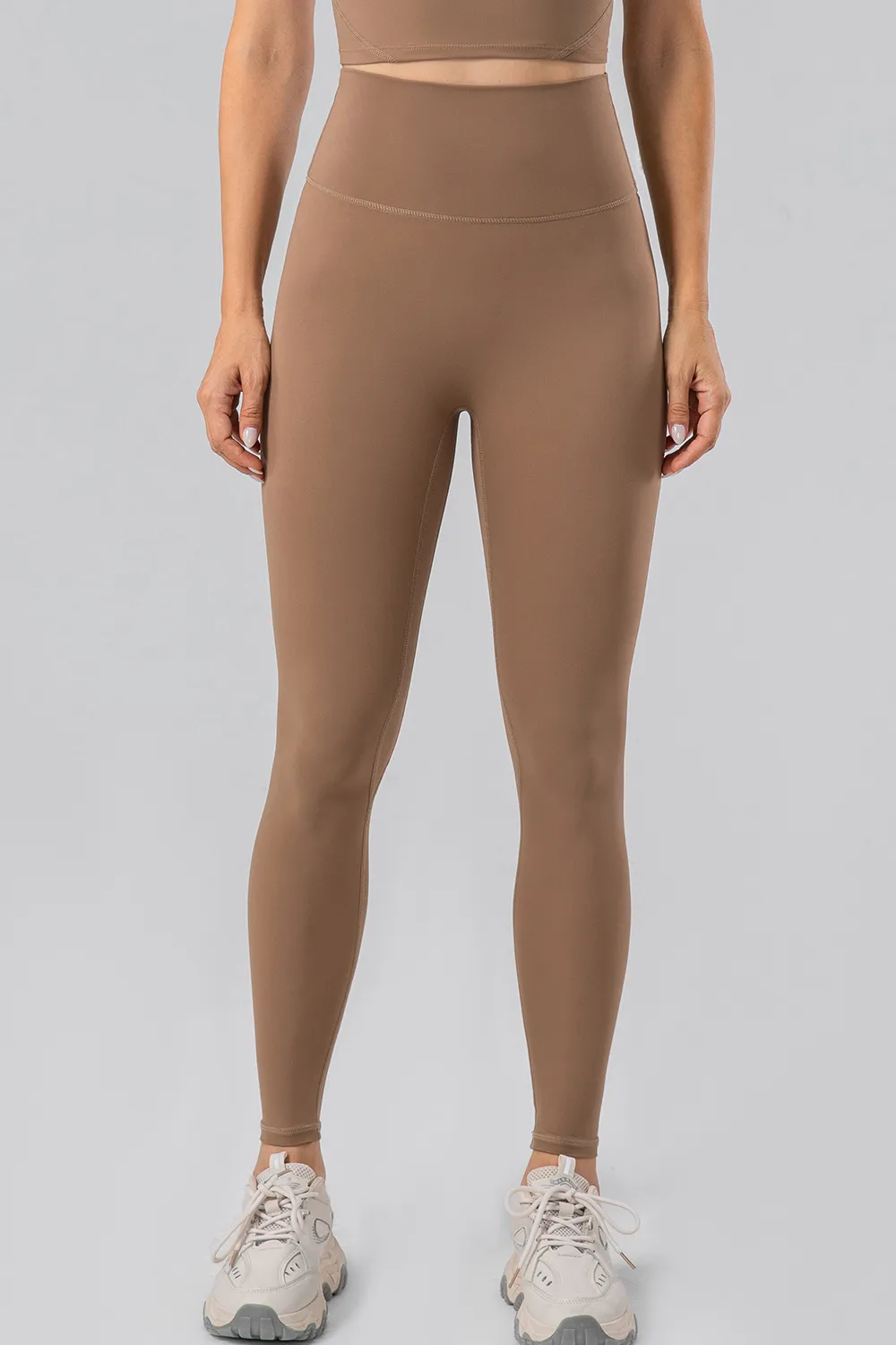 High Waist Wide Waistband Active Leggings, image 3