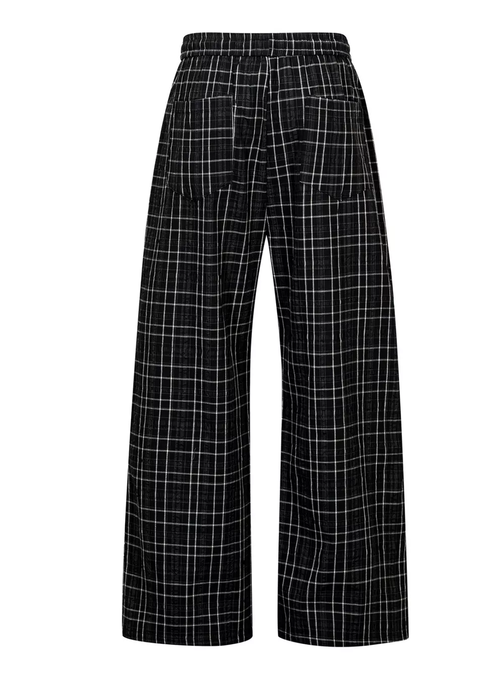 Men's Plaid Wide-Leg Pants, image 3