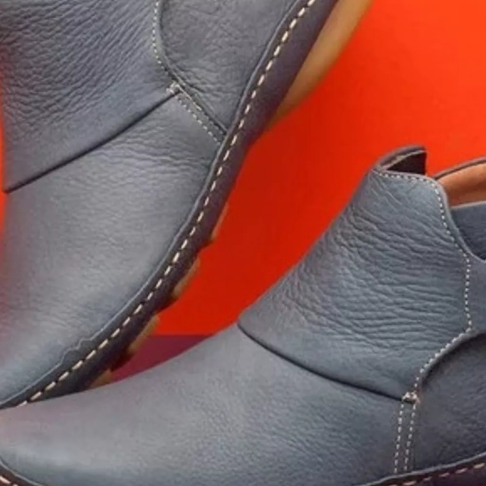Contrast Strap Detail Ankle Boots, image 6