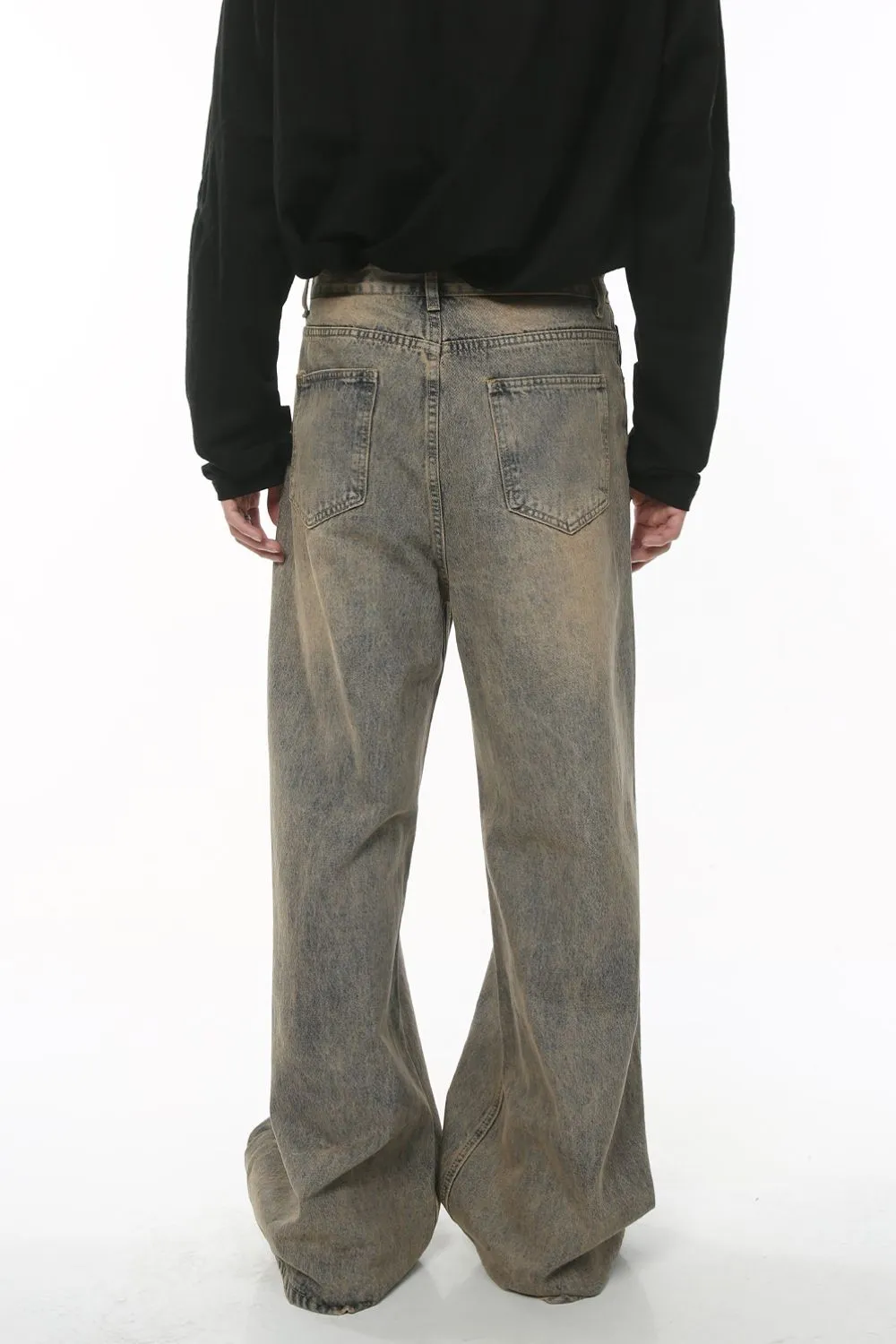 Wide Leg Jeans with Pockets, image 3