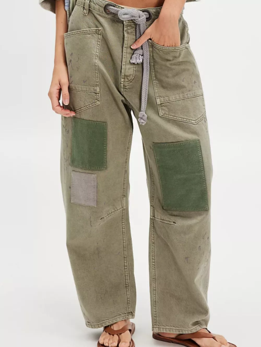 Washed Relaxed Fit Jeans, image 10