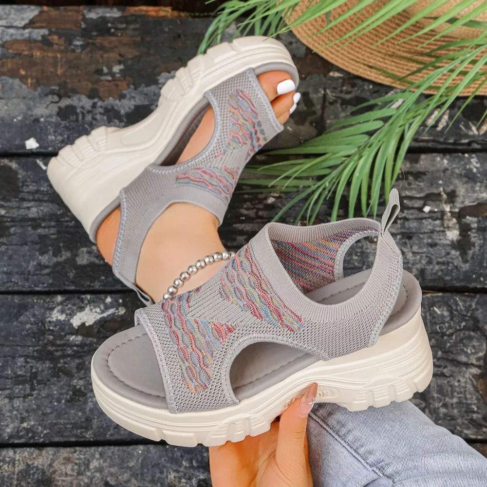 Open Toe Platform Sandals, image 6