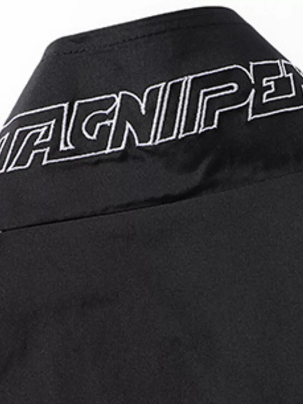 Men's Racing-Inspired Zip Up Bomber Jacket, image 5