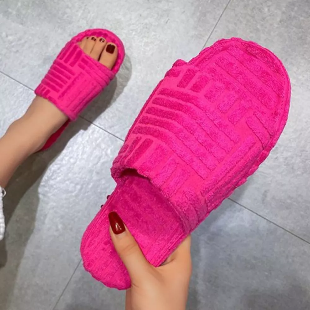 Open Toe Platform Slippers, image 12