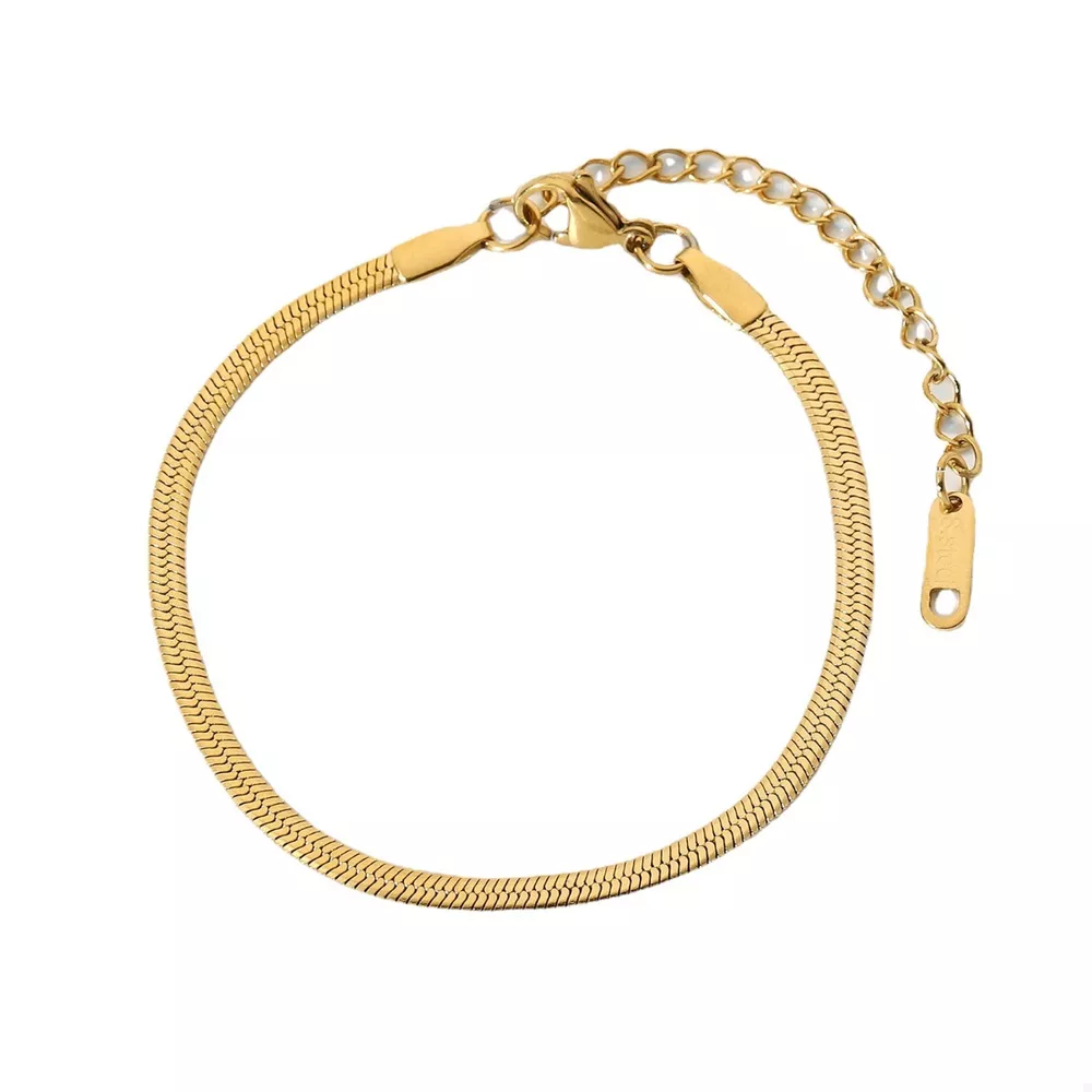 Stainless Steel Minimalist Chain Bracelet, image 7