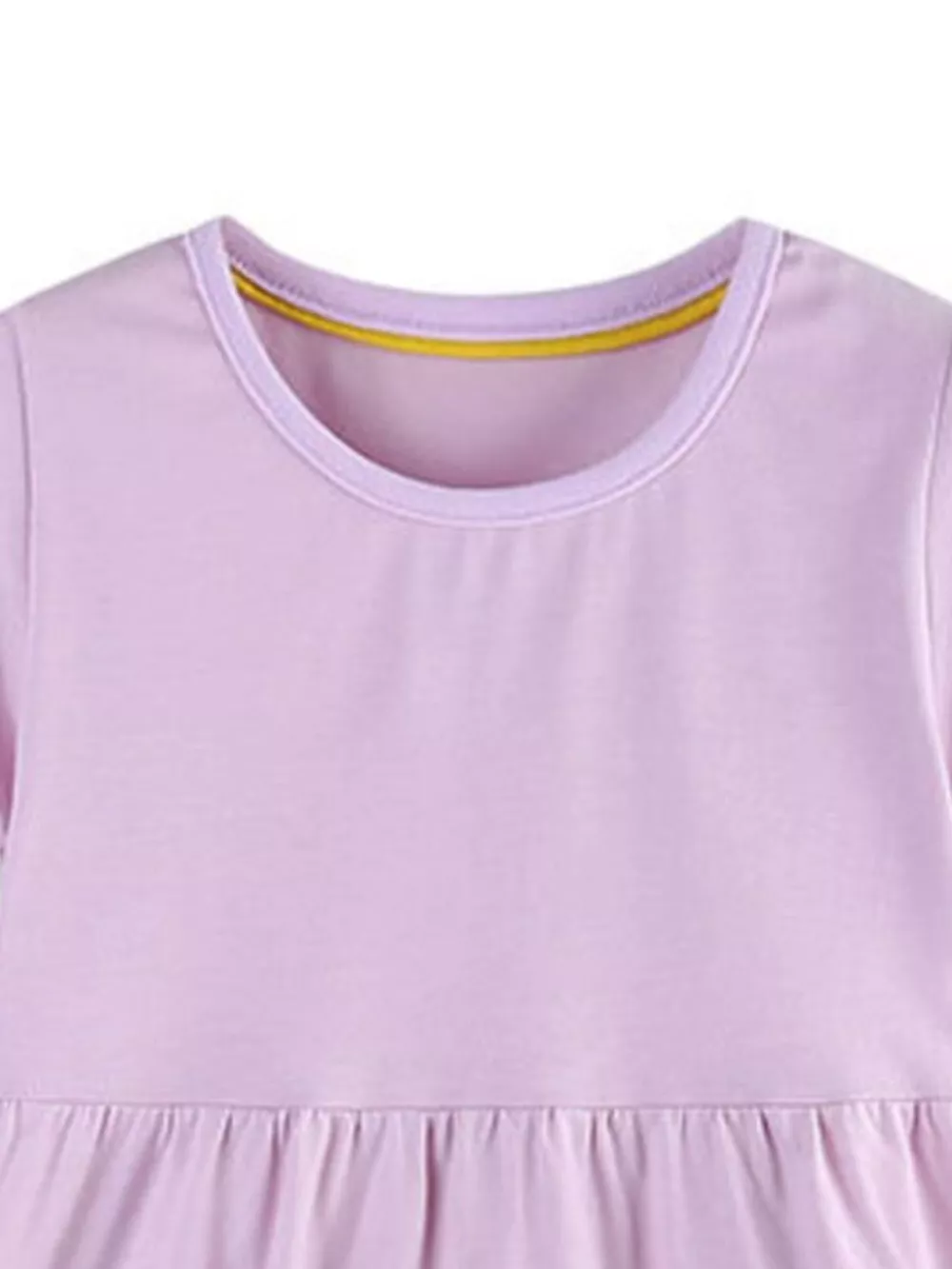 Children's Rainbow Print Casual Short Sleeve Dress, image 2