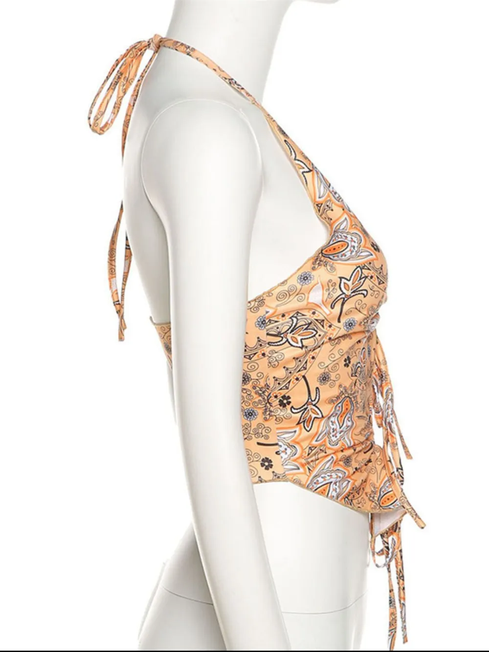 Printed Halter Neck Cami, image 2