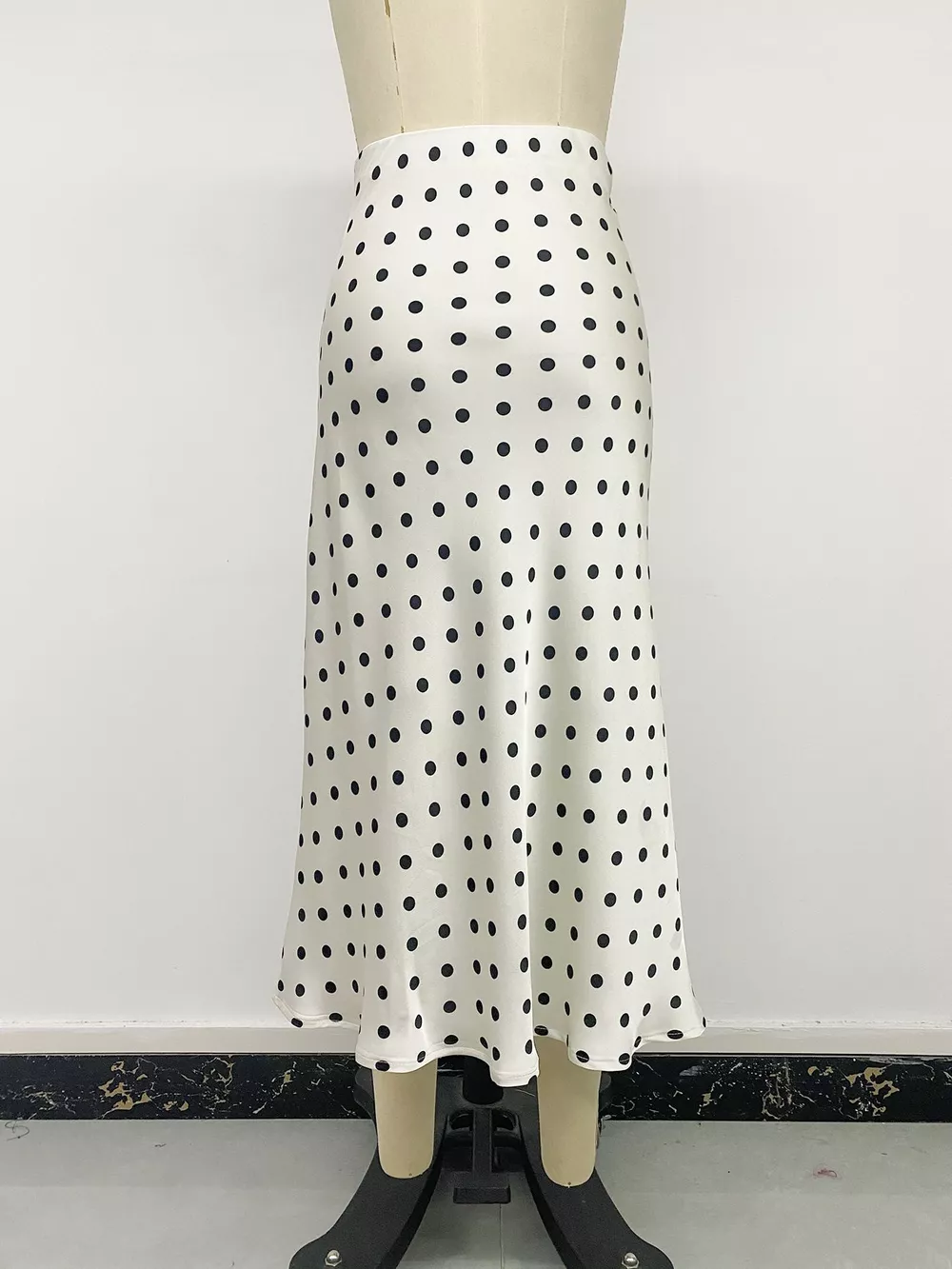 Polka Dot Midi Skirt, image 10