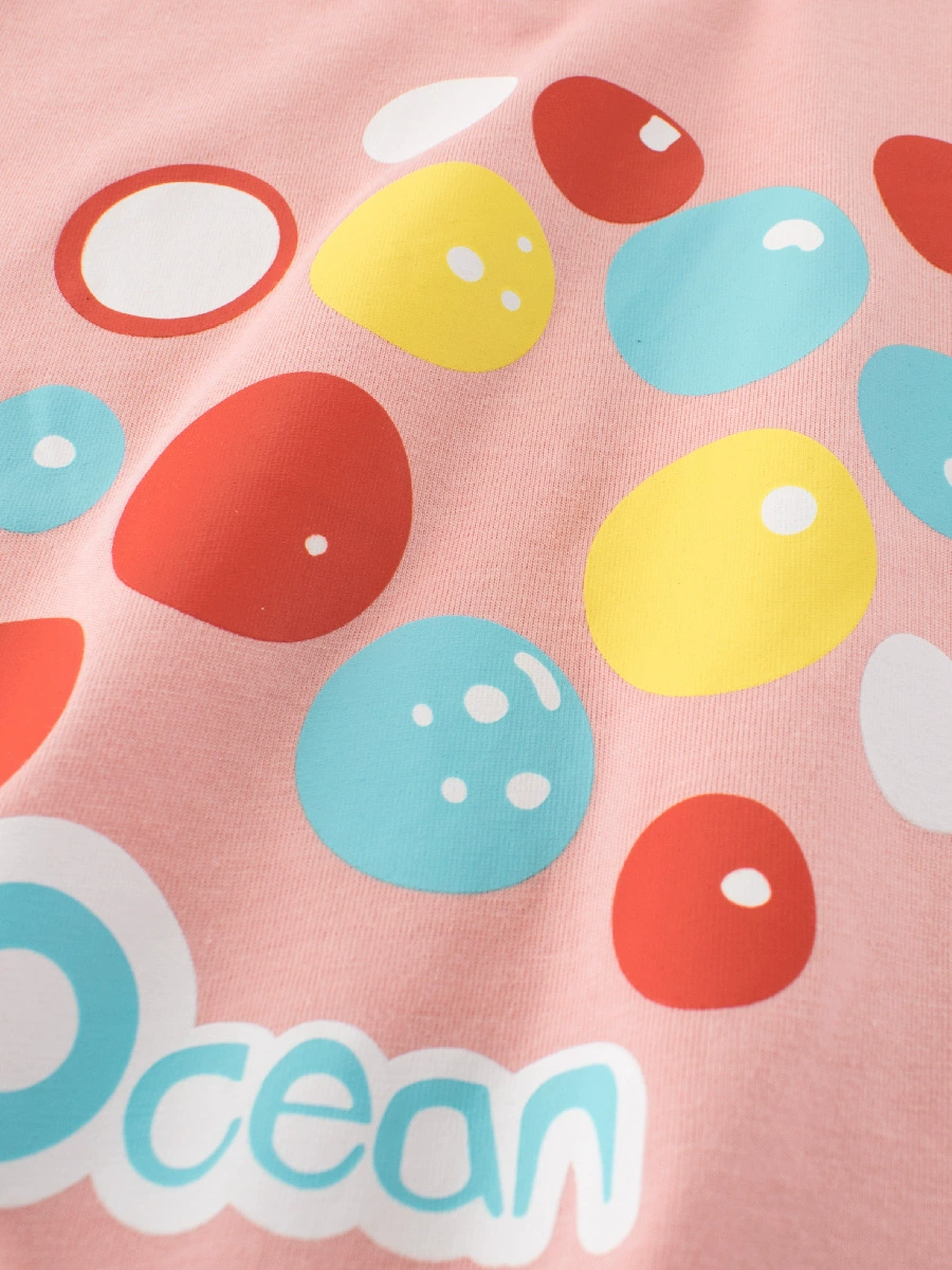 Children's Ocean Bubble Print T-Shirt, image 3