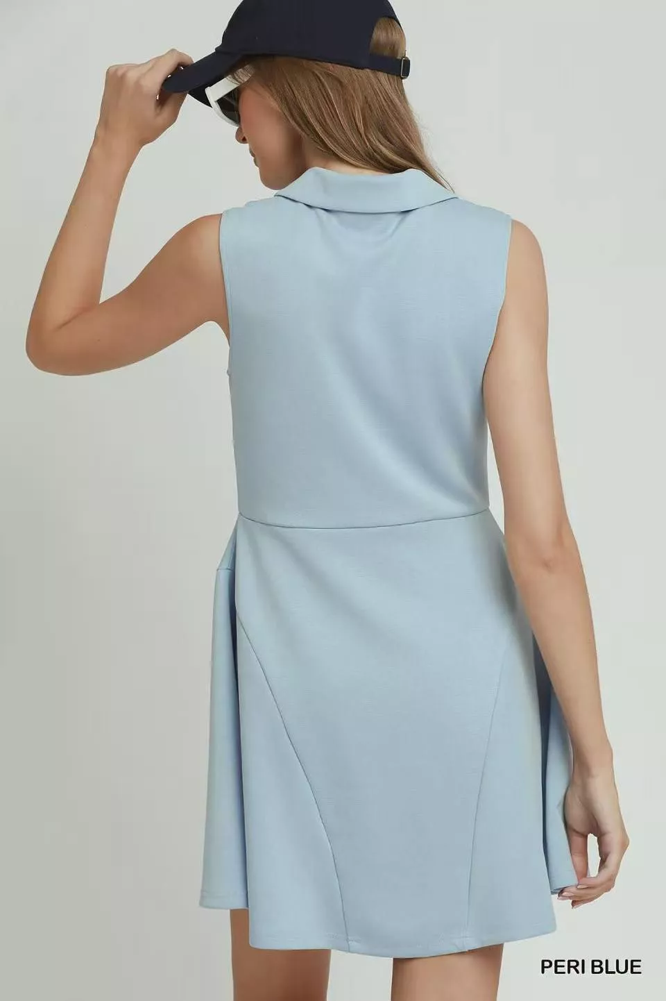 Collared Quarter Zip Tennis Dress, image 4