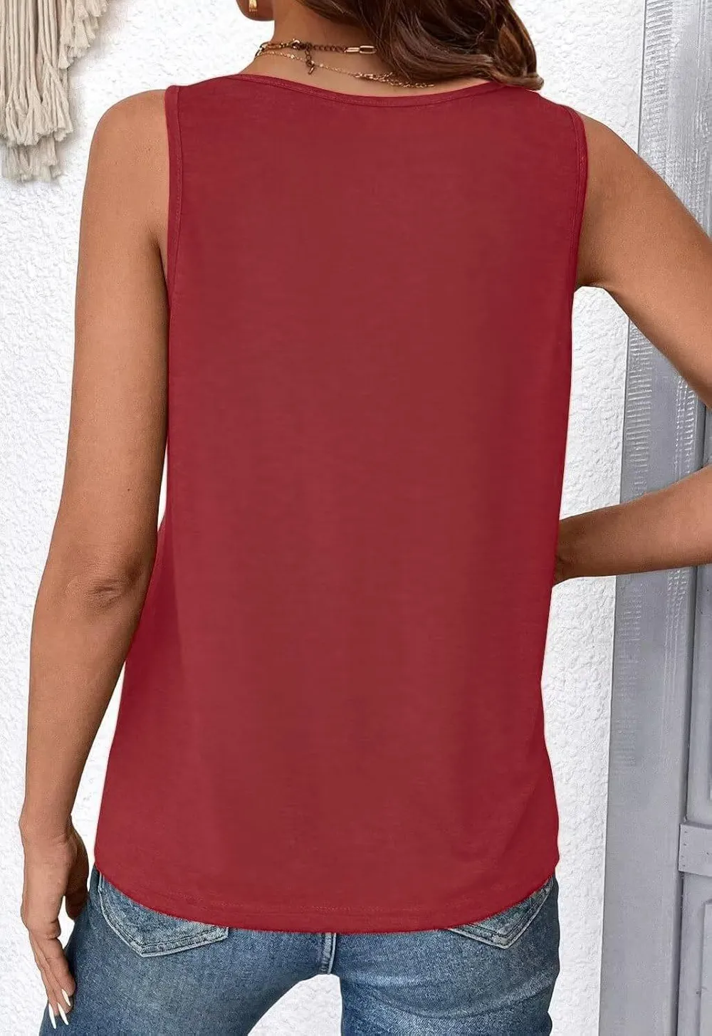 Ruched V-Neck Tank, image 9