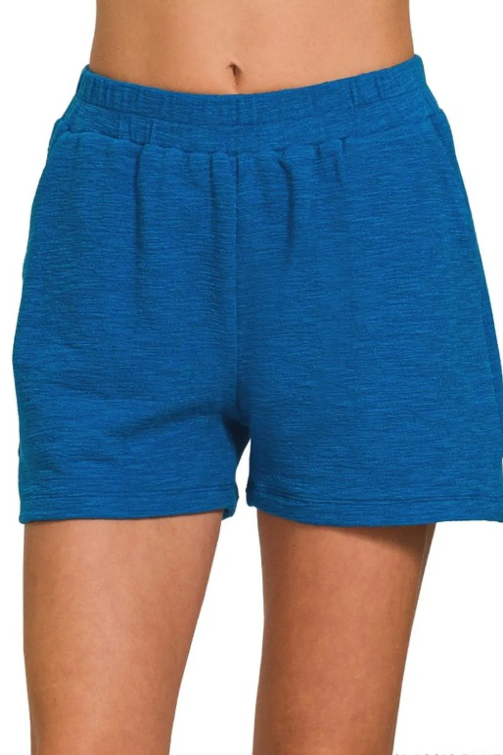 Cotton Slub Shorts, image 3