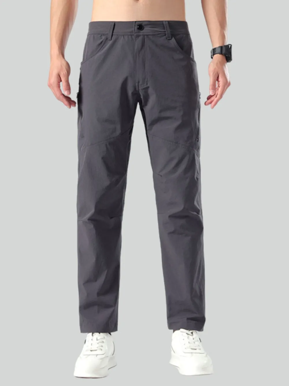 Men's Plus Size Relaxed Fit Pants, image 4