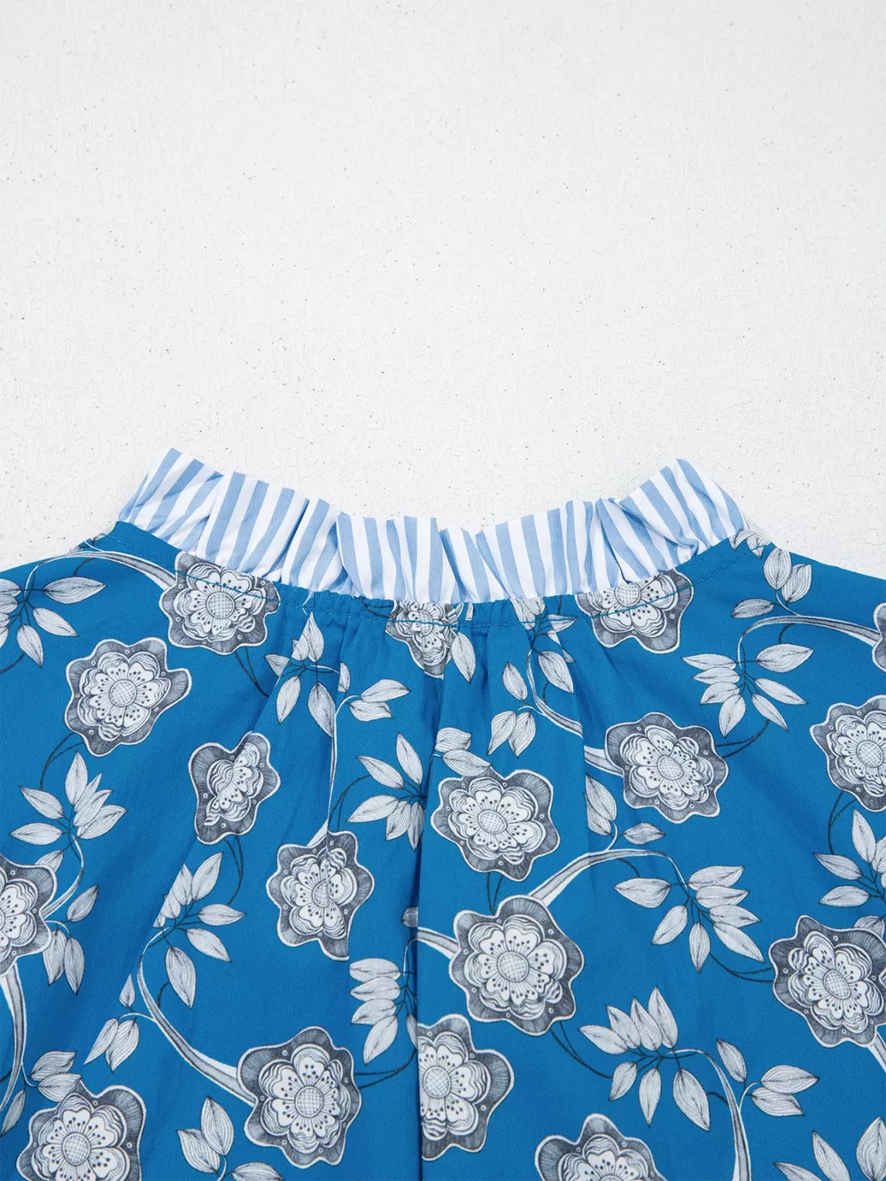 Floral Print Ruffle Sleeve Blouse, image 8