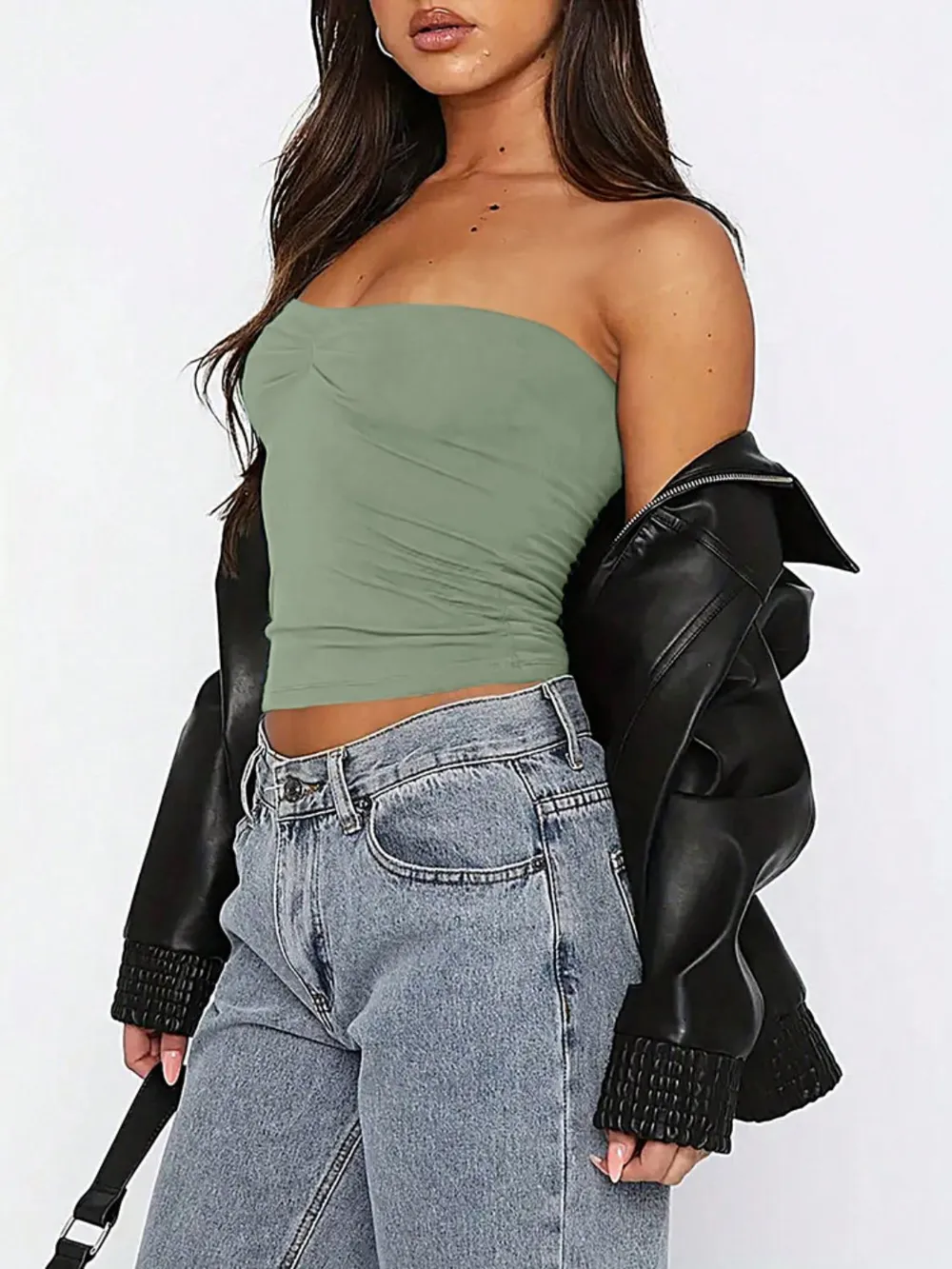 Ruched Tube Top, image 14