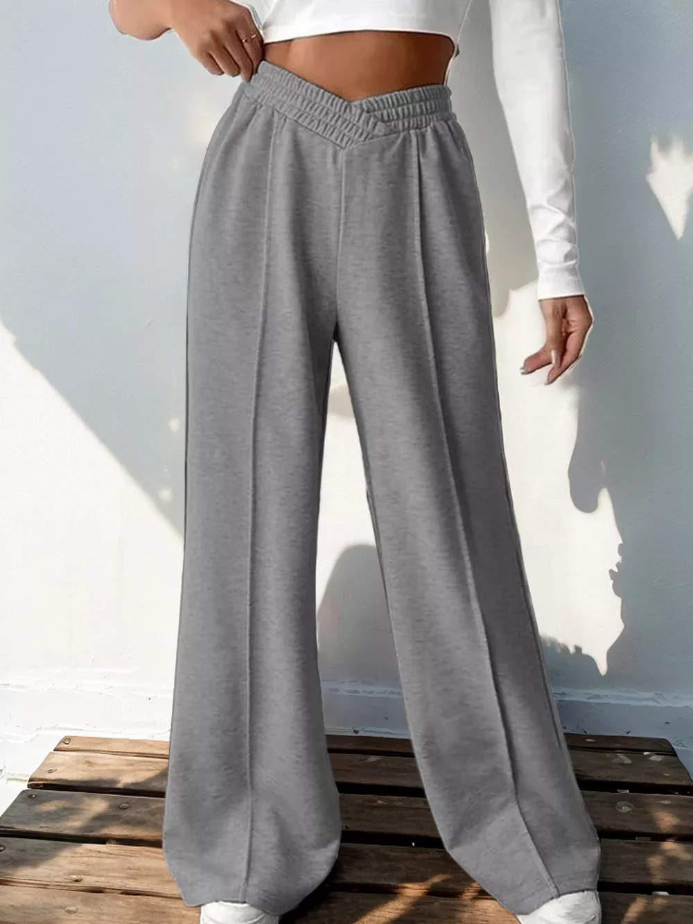 Wide Leg High Waist Pants, image 10