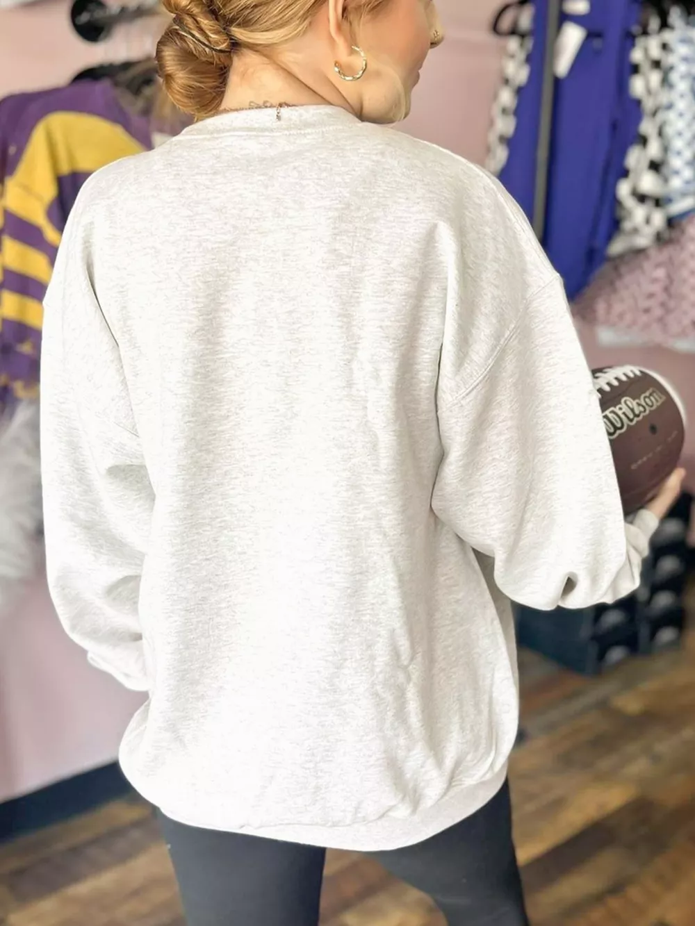 Solid Color Zip Front Jacket Style Sweatshirt, image 6