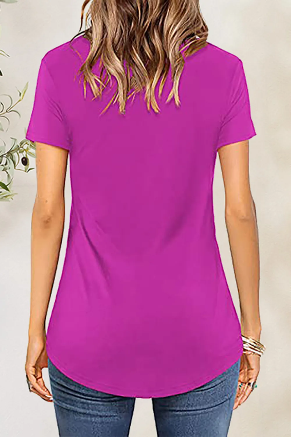 Crisscross Short Sleeve T-Shirt, image 14