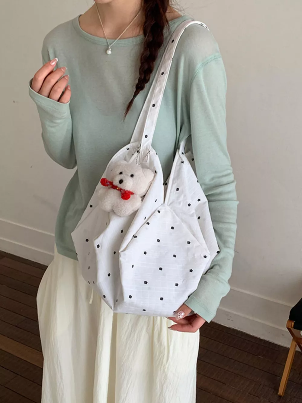 Polka Dot Shoulder Bag, image 3