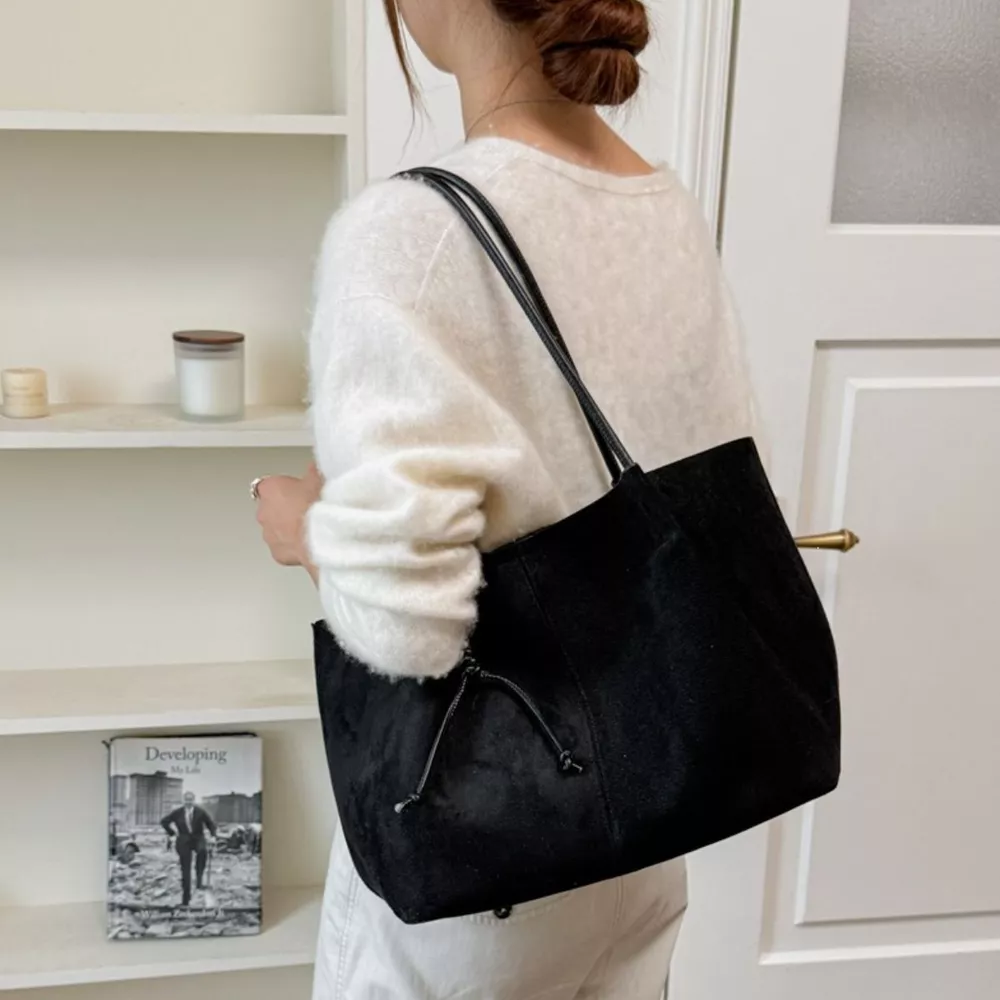 Solid Color Tote Bag, image 2