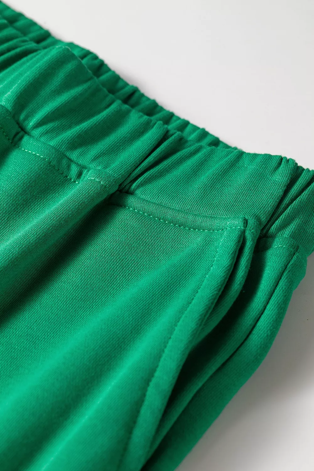 Solid Color Hooded Long Sleeve Elastic Waist Pocket Pants Set, image 6